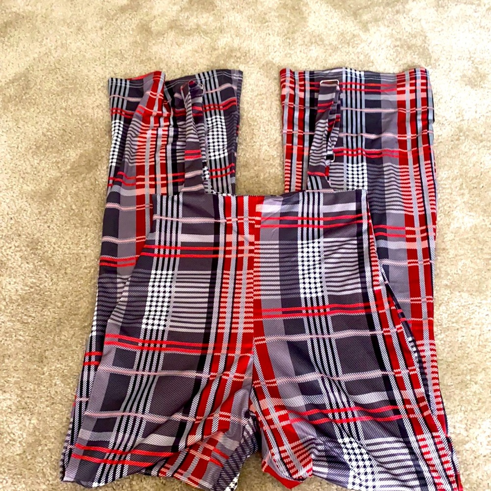 Plaid jumper